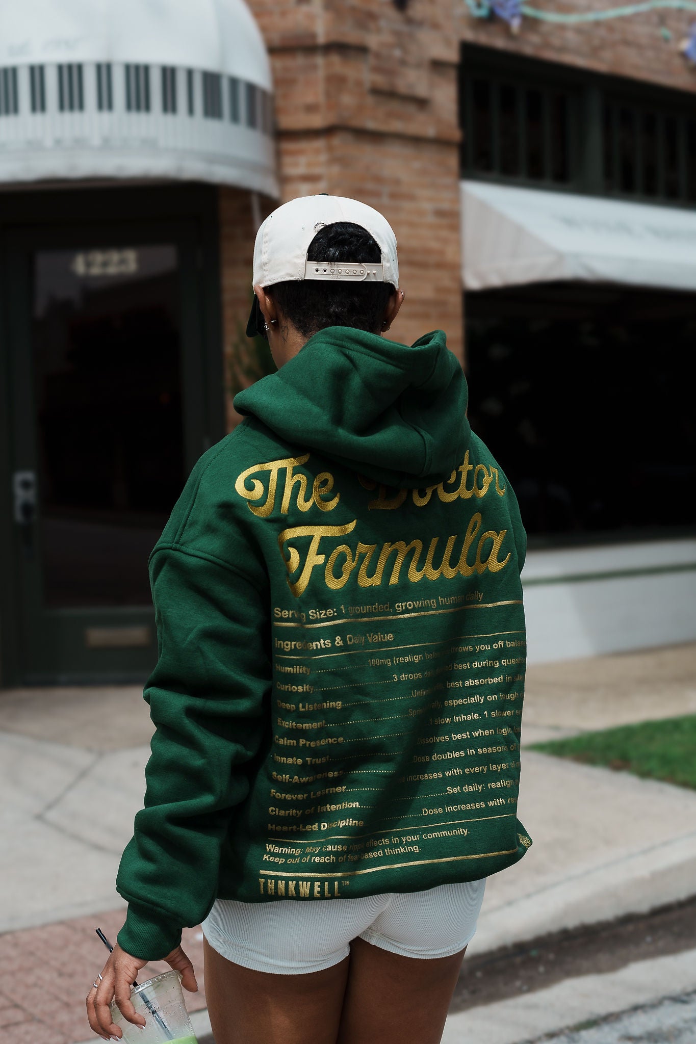 The Doctor Formula Hoodie (Green) / Embroidery