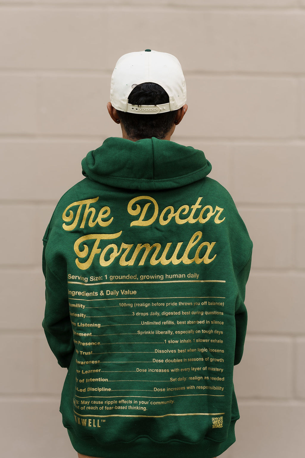 The Doctor Formula Hoodie (Green) / Embroidery