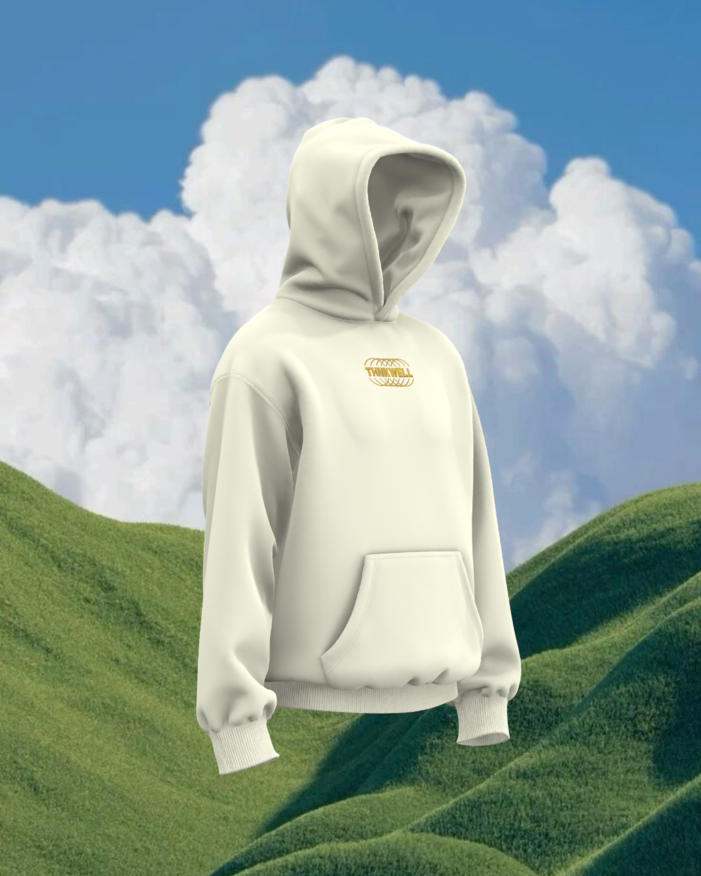 Doctor Formula Hoodie (Golden Cream)/Embroidery