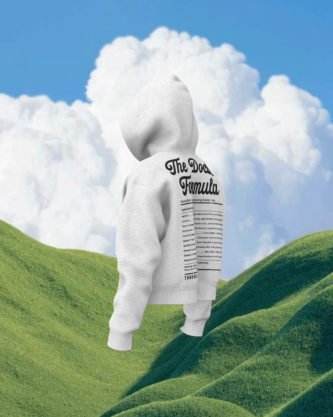 Presale: The Doctor Formula Zip Up (Grey) / Embroidery