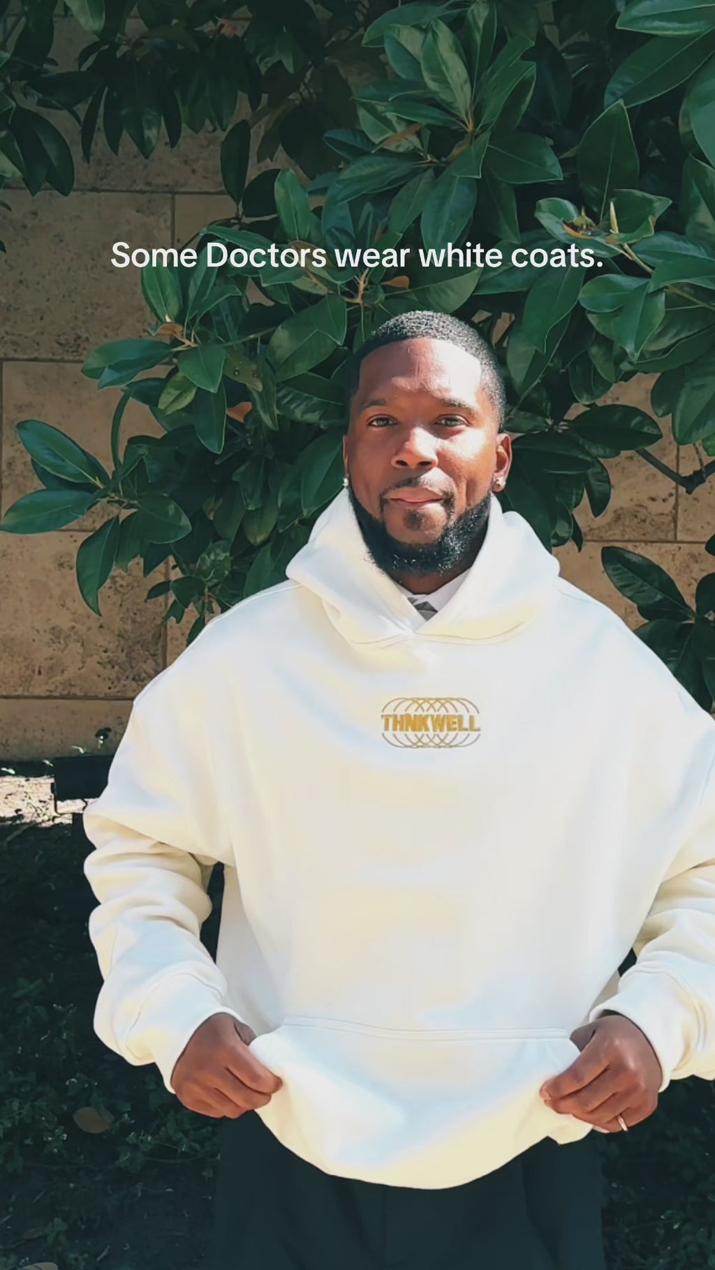 Doctor Formula Hoodie (Golden Cream)/Embroidery