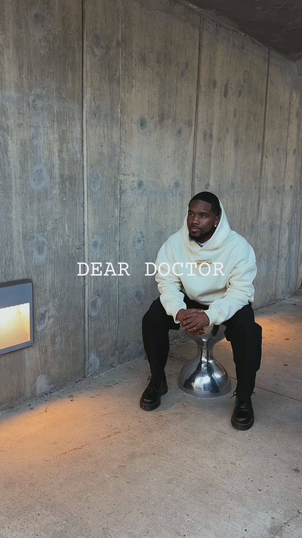 Doctor Formula Hoodie (Golden Cream)/Embroidery