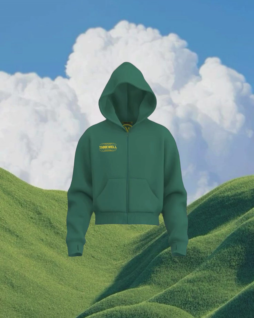 Presale: The Doctor Formula Zip Up (Green) / Embroidery